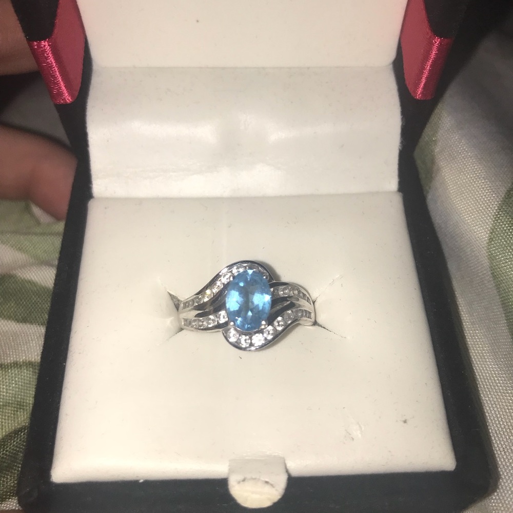 March birthstone ring